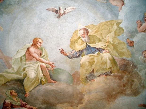 Luca Rossetti da Orta, "Holy Trinity"